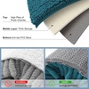 image:imageSmiry Luxury Chenille Bathroom Rugs 36x24 Extra Soft and Absorbent Shaggy Bath Mat Machine Washable NonSlip Plush Carpet Runner for Tub Shower and Floor Home Decor Accessories Lake Blue