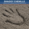 image:imageSmiry Luxury Chenille Bathroom Rugs 36x24 Extra Soft and Absorbent Shaggy Bath Mat Machine Washable NonSlip Plush Carpet Runner for Tub Shower and Floor Home Decor Accessories Latte