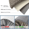 image:imageSmiry Luxury Chenille Bathroom Rugs 36x24 Extra Soft and Absorbent Shaggy Bath Mat Machine Washable NonSlip Plush Carpet Runner for Tub Shower and Floor Home Decor Accessories Latte