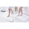 image:imageSmiry Luxury Chenille Bath Rug Set 2 Piece Extra Soft and Absorbent Shaggy Bathroom Mat Rugs Machine Washable NonSlip Plush Carpet Runner for Tub Shower and Bath Room30x2036x24White