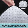 image:imageSmiry Memory Foam Bath Mat 36x24 and 24x20 UShaped Toilet Extra Soft Absorbent Bathroom Rugs Non Slip Bath Rug Runner for Shower Bathroom Floors Black