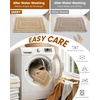 image:imageSmiry Upgraded Waffle Bath Mat for Bathroom 30x20 Soft Absorbent Non Slip Bathroom Rug with Tassels Machine Washable Quick Dry Bath Mat for Floor Tub Shower BrownBrown