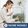 image:imageSmiry Bathroom Rugs 24X16 Luxury Chenille Extra Soft Absorbent Bath Mat  Sage Green Machine Washable NonSlip Plush Bath Mats for Bathroom Tub Shower and Floor Home Decor