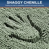 image:imageSmiry Bathroom Rugs 24X16 Luxury Chenille Extra Soft Absorbent Bath Mat  Sage Green Machine Washable NonSlip Plush Bath Mats for Bathroom Tub Shower and Floor Home Decor