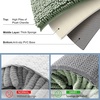 image:imageSmiry Bathroom Rugs 24X16 Luxury Chenille Extra Soft Absorbent Bath Mat  Sage Green Machine Washable NonSlip Plush Bath Mats for Bathroom Tub Shower and Floor Home Decor