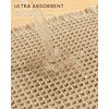 image:imageSmiry Bathroom Rugs Set 3 Piece30x20 Plus 30X2024X16 Extra Soft Absorbent Bath Mats Non Slip Machine Washable Quick Dry Bath Rugs for Bathroom Floor Tub Shower Brown