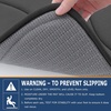 image:imageSmiry Memory Foam Bath Mat 32x20 Extra Soft and Absorbent Bathroom Mats Non Slip Washable Carpet for Floor Shower and Tub BlackBlack