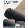 image:imageSmiry Ultra Thin Bath Mat 34x21 Non Slip Rubber Washable Bathroom Rugs  Navy Blue Low Pile Quick Dry Absorbent Bath Mat for Bathroom Floors Tub Sink Shower Outside Home Decor AccessoriesCamel