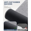image:imageSmiry Ultra Thin Bath Mat 34x21 Non Slip Rubber Washable Bathroom Rugs  Navy Blue Low Pile Quick Dry Absorbent Bath Mat for Bathroom Floors Tub Sink Shower Outside Home Decor AccessoriesGrey