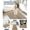 image:imageSmiry Ultra Thin Bath Mat 34x21 Non Slip Rubber Washable Bathroom Rugs  Navy Blue Low Pile Quick Dry Absorbent Bath Mat for Bathroom Floors Tub Sink Shower Outside Home Decor AccessoriesCamel