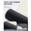 image:imageSmiry Ultra Thin Bath Mat 34x21 Non Slip Rubber Washable Bathroom Rugs  Navy Blue Low Pile Quick Dry Absorbent Bath Mat for Bathroom Floors Tub Sink Shower Outside Home Decor AccessoriesIvory