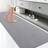 image:imageSmiry Ultra Thin Bath Mat 34x21 Non Slip Rubber Washable Bathroom Rugs  Navy Blue Low Pile Quick Dry Absorbent Bath Mat for Bathroom Floors Tub Sink Shower Outside Home Decor AccessoriesGrey