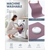 image:imageSmiry Ultra Thin Bath Mat 34x21 Non Slip Rubber Washable Bathroom Rugs  Navy Blue Low Pile Quick Dry Absorbent Bath Mat for Bathroom Floors Tub Sink Shower Outside Home Decor AccessoriesDeep Plum