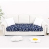 image:imageSmiry Printed Couch Cushion Covers Stretch Couch Covers for Sofa  Soft Washable Sofa Slipcover NonSlip Patio Furniture Protector for Indoor and Outdoor 3 PackNavy Blue