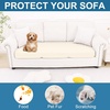 image:imageSmiry Printed Couch Cushion Covers Stretch Couch Covers for Sofa  Soft Washable Sofa Slipcover NonSlip Patio Furniture Protector for Indoor and Outdoor 3 PackCream