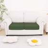 image:imageSmiry Printed Couch Cushion Covers Stretch Couch Covers for Sofa  Soft Washable Sofa Slipcover NonSlip Patio Furniture Protector for Indoor and Outdoor 3 PackBronze Green