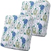 image:imageSmiry Printed Couch Cushion Covers Stretch Couch Covers for Sofa  Soft Washable Sofa Slipcover NonSlip Patio Furniture Protector for Indoor and Outdoor 3 PackLight Green
