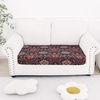 image:imageSmiry Printed Couch Cushion Covers Stretch Couch Covers for Sofa  Soft Washable Sofa Slipcover NonSlip Patio Furniture Protector for Indoor and Outdoor 3 PackRed and Black