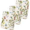 image:imageSmiry Printed Couch Cushion Covers Stretch Couch Covers for Sofa  Soft Washable Sofa Slipcover NonSlip Patio Furniture Protector for Indoor and Outdoor 3 PackBeige and Green