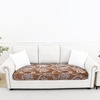 image:imageSmiry Printed Couch Cushion Covers Stretch Couch Covers for Sofa  Soft Washable Sofa Slipcover NonSlip Patio Furniture Protector for Indoor and Outdoor 3 PackBrown and Blue