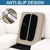 image:imageSmiry Printed Couch Cushion Covers Stretch Couch Covers for Sofa  Soft Washable Sofa Slipcover NonSlip Patio Furniture Protector for Indoor and Outdoor 3 PackTaupe