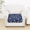 image:imageSmiry Printed Couch Cushion Covers Stretch Couch Covers for Sofa  Soft Washable Sofa Slipcover NonSlip Patio Furniture Protector for Indoor and Outdoor 3 PackNavy Blue