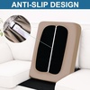 image:imageSmiry Printed Couch Cushion Covers Stretch Couch Covers for Sofa  Soft Washable Sofa Slipcover NonSlip Patio Furniture Protector for Indoor and Outdoor 3 PackMocha