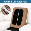 image:imageSmiry Printed Couch Cushion Covers Stretch Couch Covers for Sofa  Soft Washable Sofa Slipcover NonSlip Patio Furniture Protector for Indoor and Outdoor 3 PackCamel