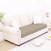image:imageSmiry Printed Couch Cushion Covers Stretch Couch Covers for Sofa  Soft Washable Sofa Slipcover NonSlip Patio Furniture Protector for Indoor and Outdoor 3 PackTaupe