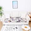 image:imageSmiry Printed Couch Cushion Covers Stretch Couch Covers for Sofa  Soft Washable Sofa Slipcover NonSlip Patio Furniture Protector for Indoor and Outdoor 3 PackBeige