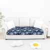 image:imageSmiry Printed Couch Cushion Covers Stretch Couch Covers for Sofa  Soft Washable Sofa Slipcover NonSlip Patio Furniture Protector for Indoor and Outdoor 3 PackBlue