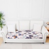 image:imageSmiry Printed Couch Cushion Covers Stretch Couch Covers for Sofa  Soft Washable Sofa Slipcover NonSlip Patio Furniture Protector for Indoor and Outdoor 3 PackBeige