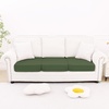 image:imageSmiry Printed Couch Cushion Covers Stretch Couch Covers for Sofa  Soft Washable Sofa Slipcover NonSlip Patio Furniture Protector for Indoor and Outdoor 3 PackBronze Green