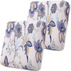 image:imageSmiry Printed Couch Cushion Covers Stretch Couch Covers for Sofa  Soft Washable Sofa Slipcover NonSlip Patio Furniture Protector for Indoor and Outdoor 3 PackBeige