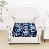 image:imageSmiry Printed Couch Cushion Covers Stretch Couch Covers for Sofa  Soft Washable Sofa Slipcover NonSlip Patio Furniture Protector for Indoor and Outdoor 3 PackBlue