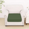 image:imageSmiry Printed Couch Cushion Covers Stretch Couch Covers for Sofa  Soft Washable Sofa Slipcover NonSlip Patio Furniture Protector for Indoor and Outdoor 3 PackBronze Green