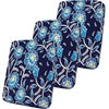 image:imageSmiry Printed Couch Cushion Covers Stretch Couch Covers for Sofa  Soft Washable Sofa Slipcover NonSlip Patio Furniture Protector for Indoor and Outdoor 3 PackBlue