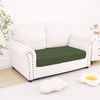 image:imageSmiry Printed Couch Cushion Covers Stretch Couch Covers for Sofa  Soft Washable Sofa Slipcover NonSlip Patio Furniture Protector for Indoor and Outdoor 3 PackBronze Green