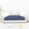 image:imageSmiry Printed Couch Cushion Covers Stretch Couch Covers for Sofa  Soft Washable Sofa Slipcover NonSlip Patio Furniture Protector for Indoor and Outdoor 3 PackNavy Blue