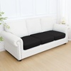 image:imageSmiry Printed Couch Cushion Covers Stretch Couch Covers for Sofa  Soft Washable Sofa Slipcover NonSlip Patio Furniture Protector for Indoor and Outdoor 3 PackBlack