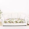 image:imageSmiry Printed Couch Cushion Covers Stretch Couch Covers for Sofa  Soft Washable Sofa Slipcover NonSlip Patio Furniture Protector for Indoor and Outdoor 3 PackBeige and Green