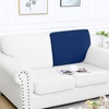 image:imageSmiry Printed Couch Cushion Covers Stretch Couch Covers for Sofa  Soft Washable Sofa Slipcover NonSlip Patio Furniture Protector for Indoor and Outdoor 3 PackNavy