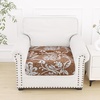 image:imageSmiry Printed Couch Cushion Covers Stretch Couch Covers for Sofa  Soft Washable Sofa Slipcover NonSlip Patio Furniture Protector for Indoor and Outdoor 3 PackBrown and Blue