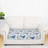 image:imageSmiry Printed Couch Cushion Covers Stretch Couch Covers for Sofa  Soft Washable Sofa Slipcover NonSlip Patio Furniture Protector for Indoor and Outdoor 3 PackLight Green