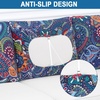 image:imageSmiry Printed Couch Cushion Covers Stretch Couch Covers for Sofa  Soft Washable Sofa Slipcover NonSlip Patio Furniture Protector for Indoor and Outdoor 3 PackBlue Green