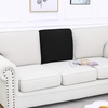image:imageSmiry Printed Couch Cushion Covers Stretch Couch Covers for Sofa  Soft Washable Sofa Slipcover NonSlip Patio Furniture Protector for Indoor and Outdoor 3 PackBlack