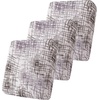 image:imageSmiry Printed Couch Cushion Covers Stretch Couch Covers for Sofa  Soft Washable Sofa Slipcover NonSlip Patio Furniture Protector for Indoor and Outdoor 3 PackBrown and White