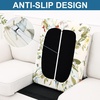 image:imageSmiry Printed Couch Cushion Covers Stretch Couch Covers for Sofa  Soft Washable Sofa Slipcover NonSlip Patio Furniture Protector for Indoor and Outdoor 3 PackBeige and Green