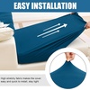 image:imageSmiry Waterproof Couch Cushion Covers Stretch Sofa Cushion Cover  Waterproof Elastic NonSlip Soft Washable Sofa Slipcover Furniture Protector for Pets Kid 3 PackDeep Teal