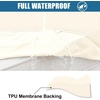 image:imageSmiry Waterproof Couch Cushion Covers Stretch Sofa Cushion Cover  Waterproof Elastic NonSlip Soft Washable Sofa Slipcover Furniture Protector for Pets Kid 3 PackBeige